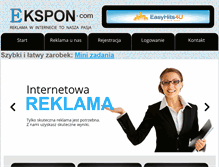 Tablet Screenshot of ekspon.com